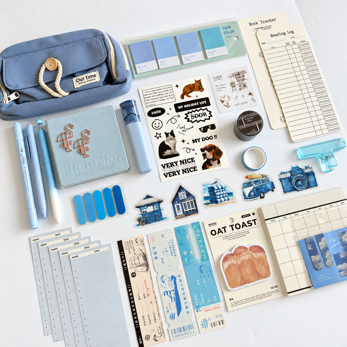 🌊 Blue Bundle — Romanticize Your Routine