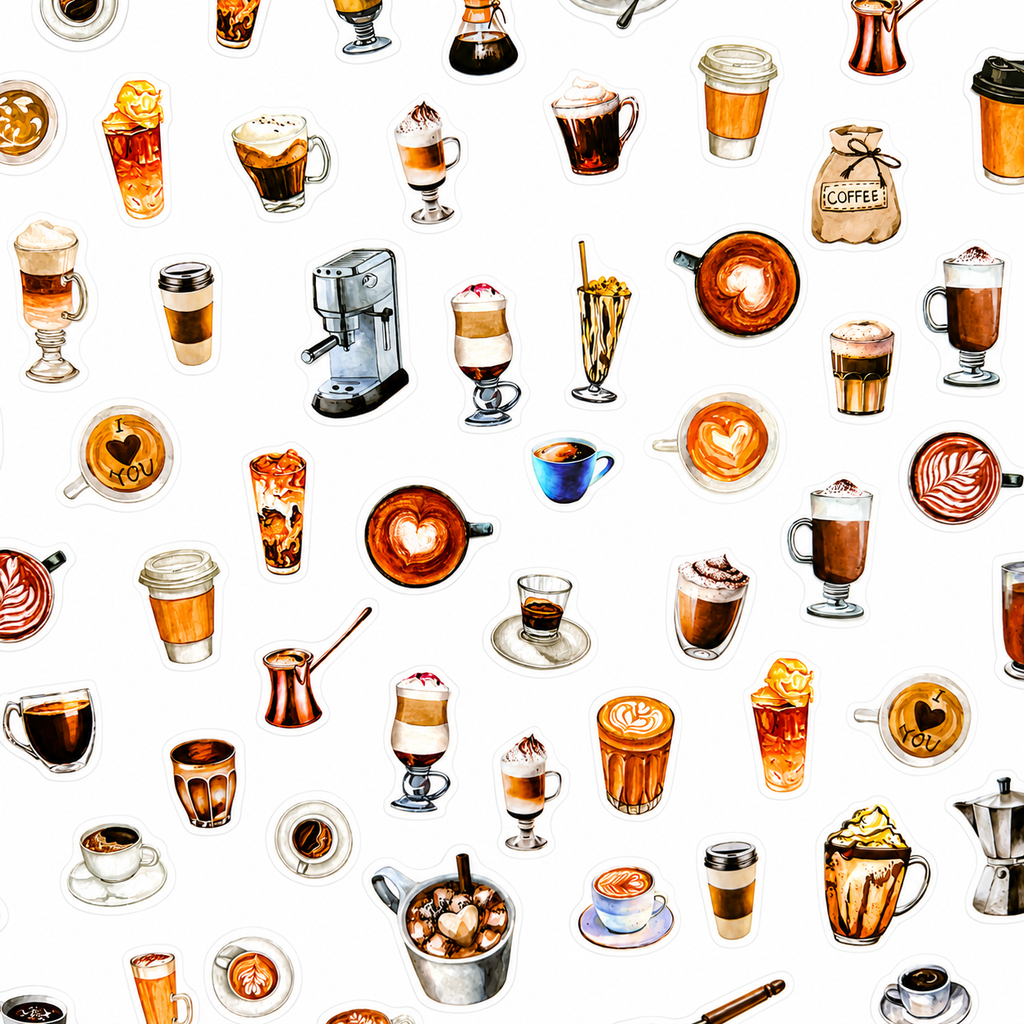 Coffee Lover Sticker Pack ☕