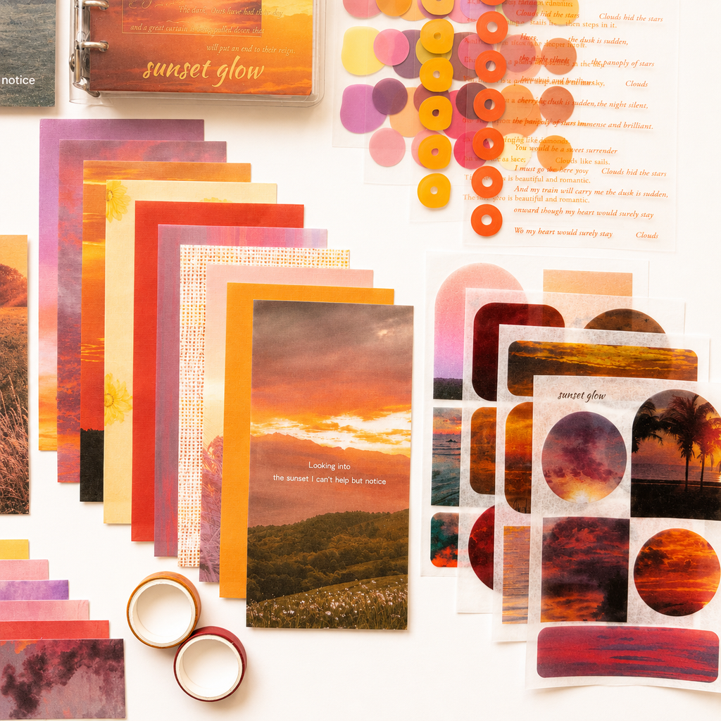 🌅 Twilight Scrapbook Set (105 Pieces) 🌅