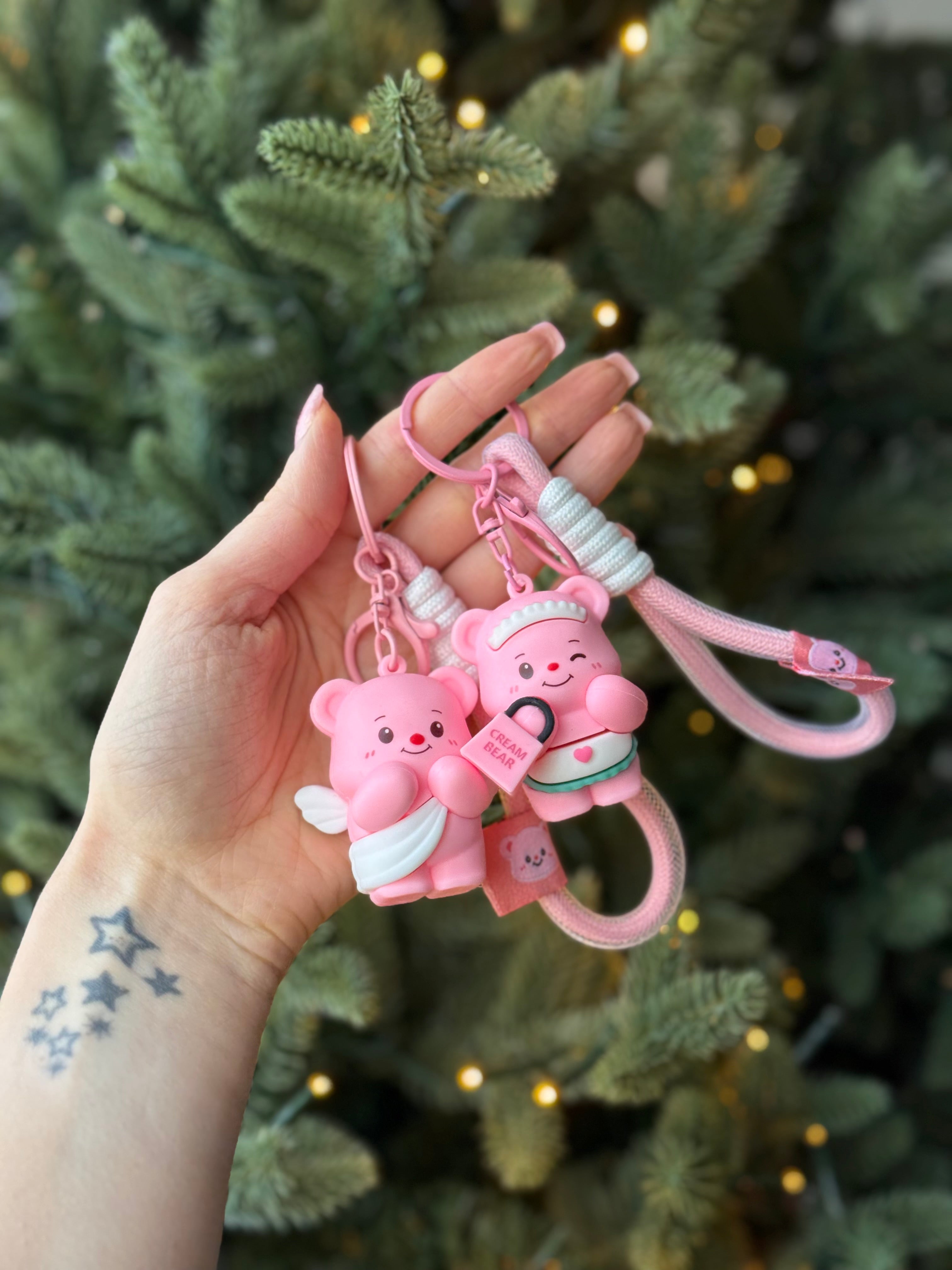 Golden Bear Charms — Pink Edition 🧸