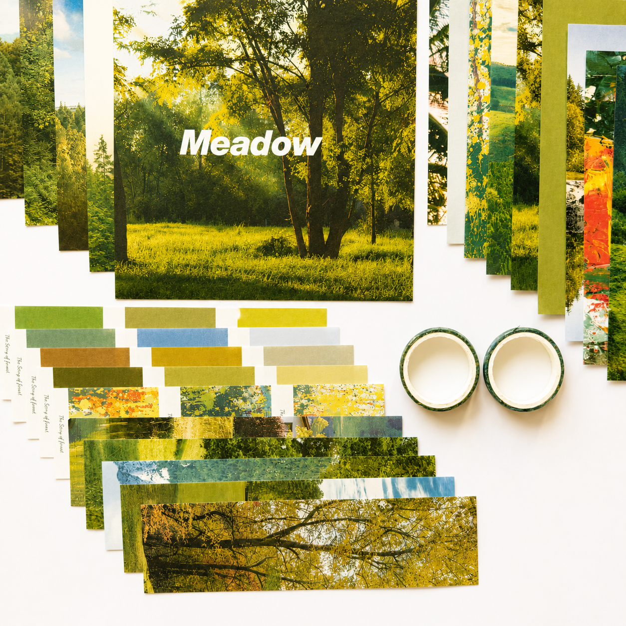🌿 Forest Story Scrapbook Set (105 Pieces) 🌿