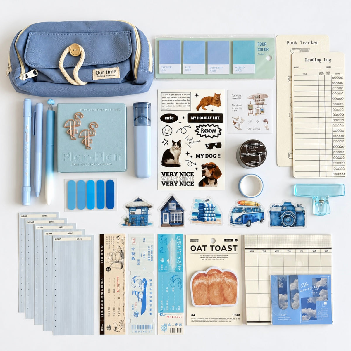 🌊 Blue Bundle — Romanticize Your Routine