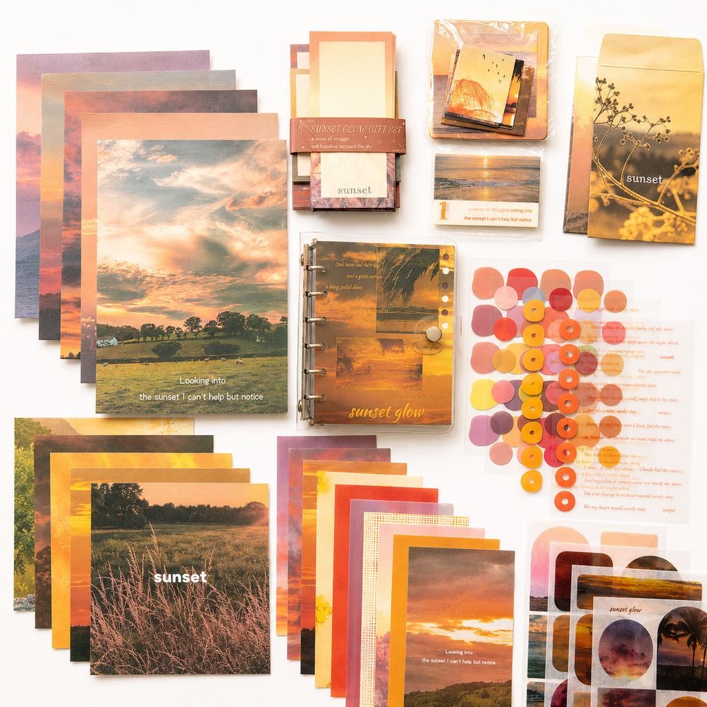 🌅 Twilight Scrapbook Set (105 Pieces) 🌅