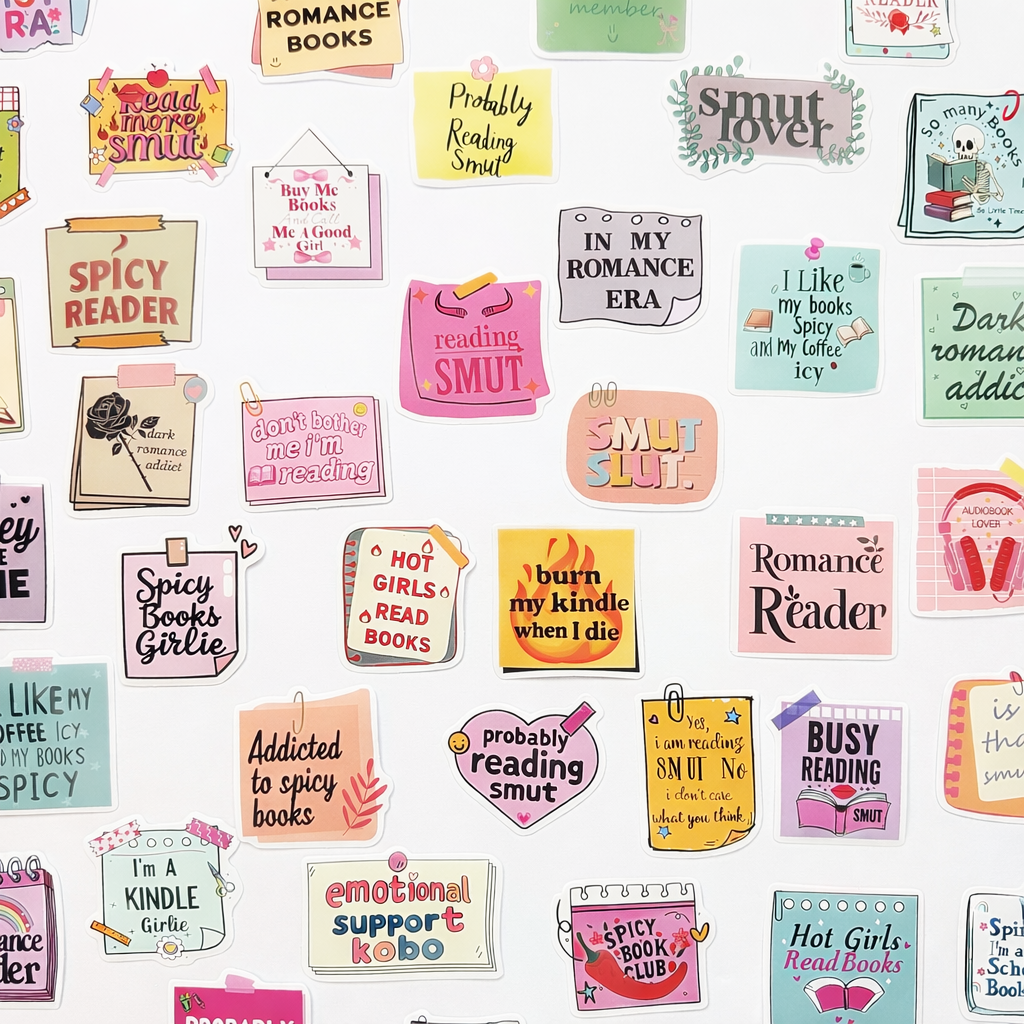 💋 Spicy Romance Era — Sticker Pack (50 pcs)