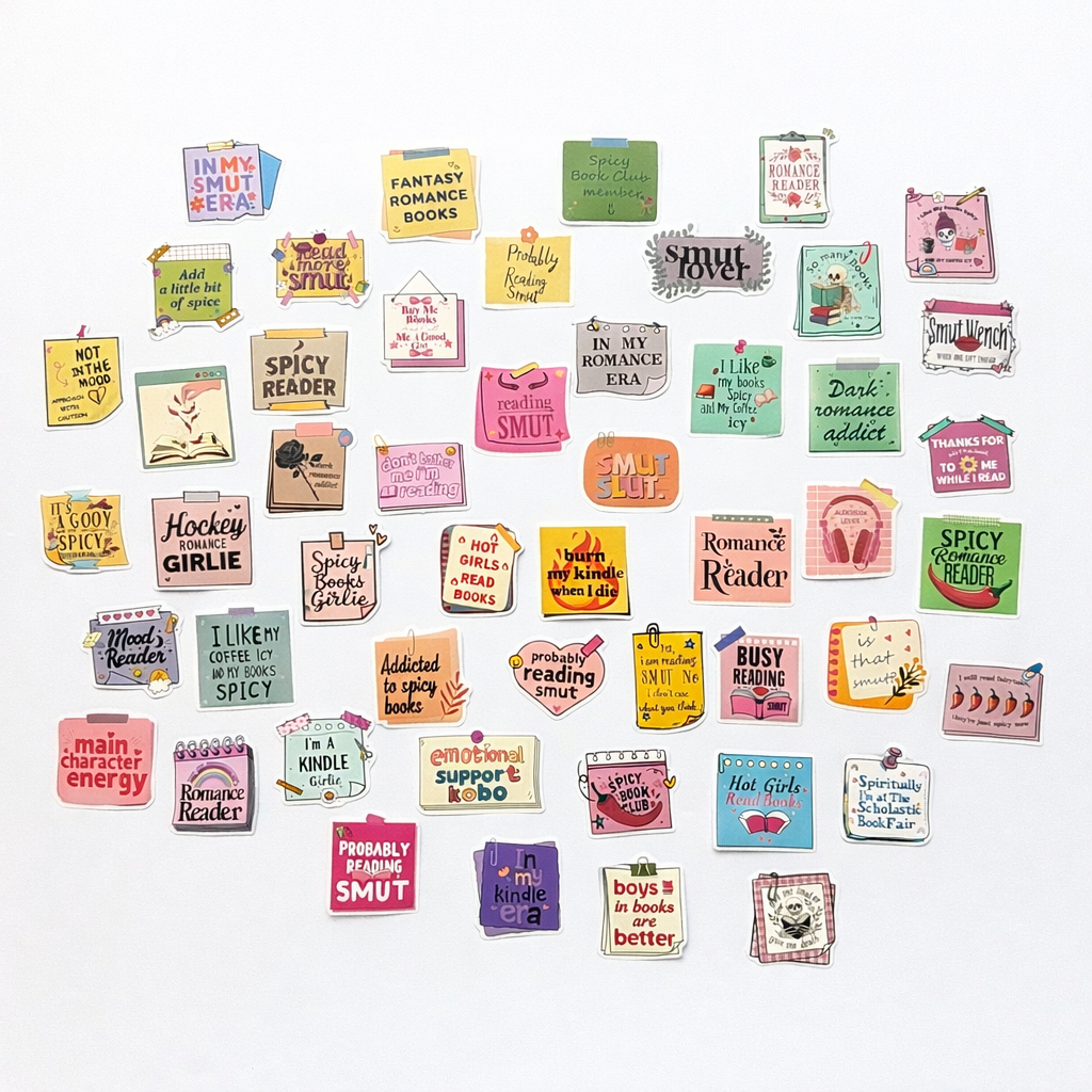 💋 Spicy Romance Era — Sticker Pack (50 pcs)