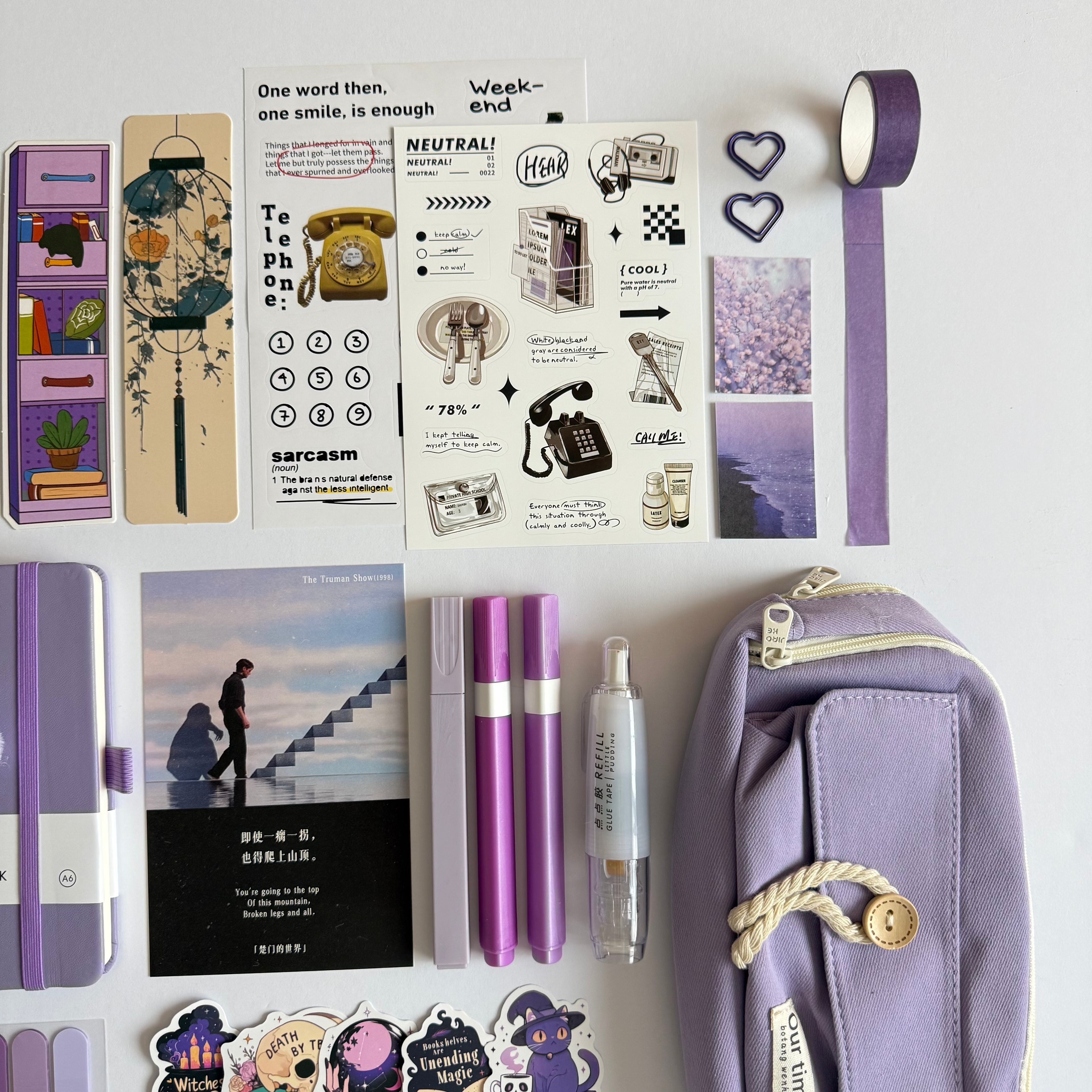 💜 Purple Bundle — Calm, Creative & Elegant