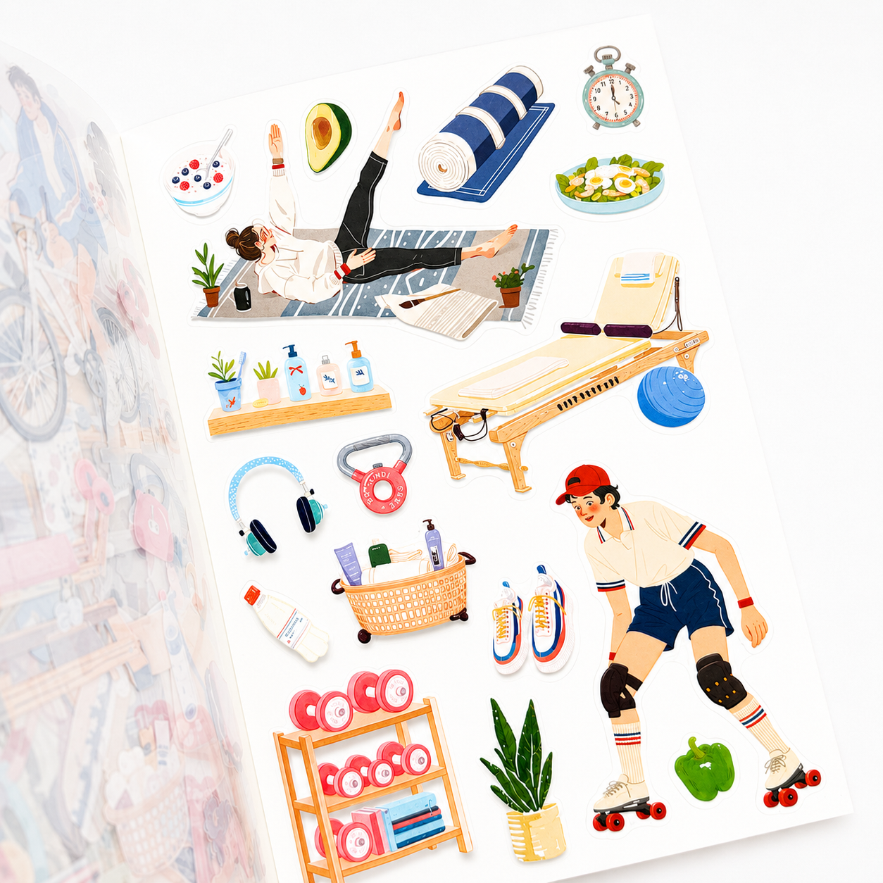 Daily Pulse Sticker Book | 800+ PET Stickers 💙