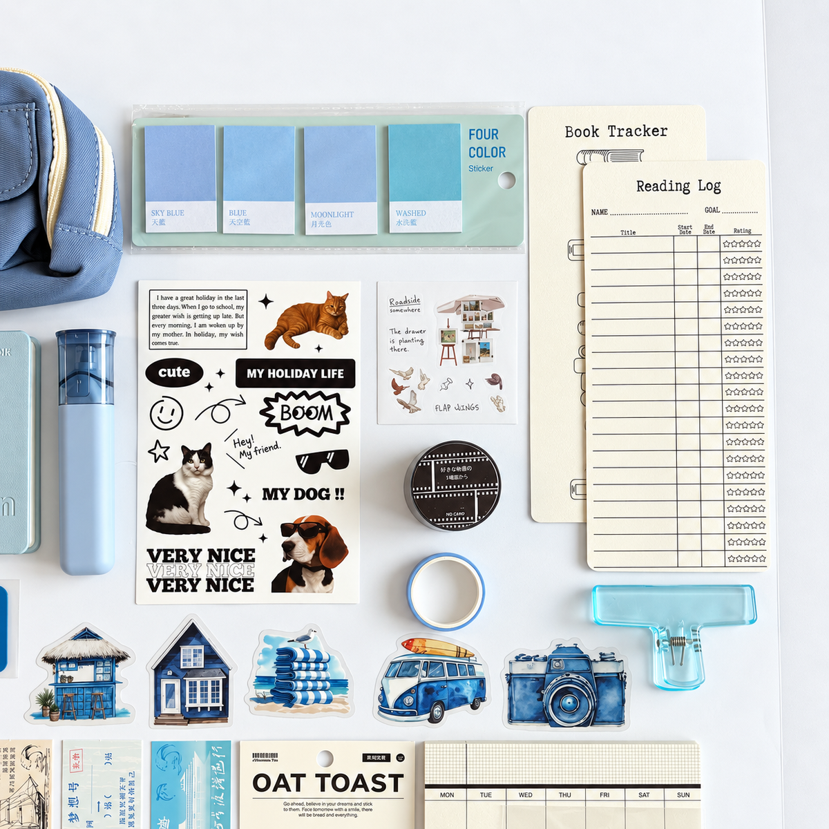 🌊 Blue Bundle — Romanticize Your Routine