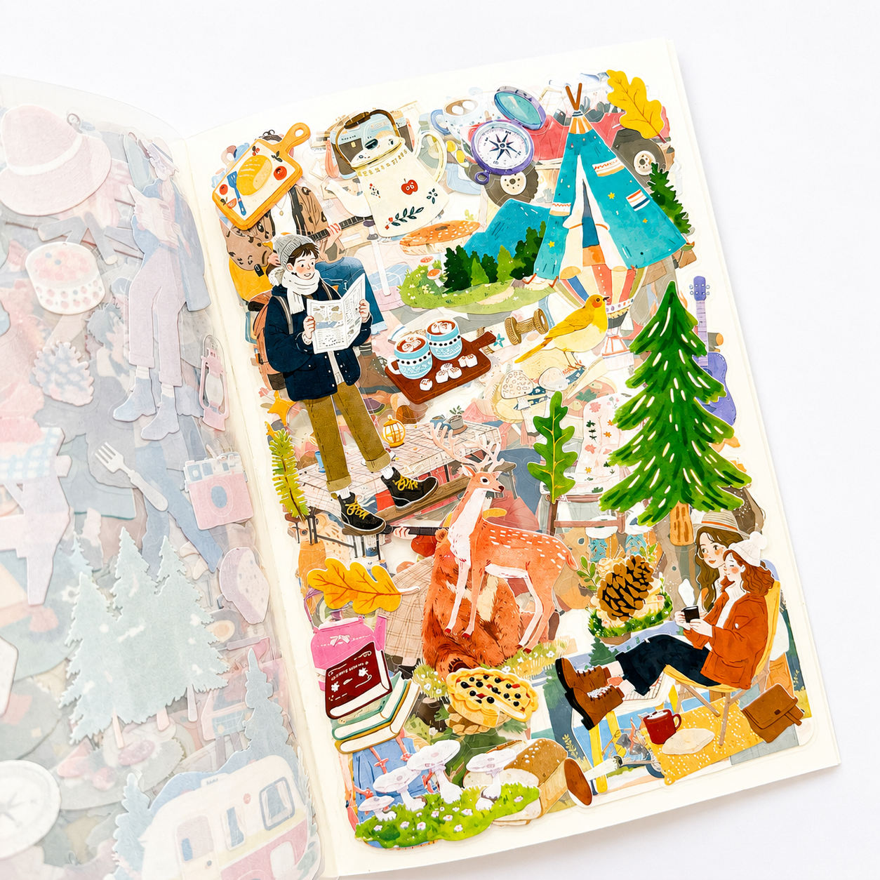 Night Glow Sticker Book | 800+ Stickers ✨