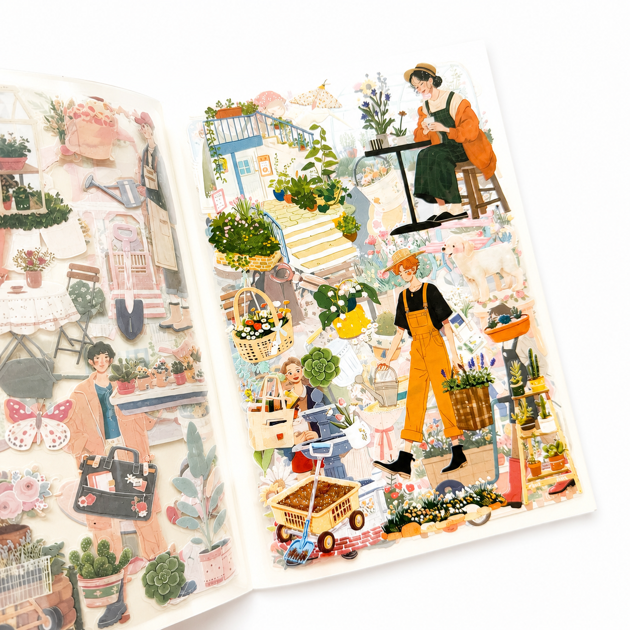 Quiet Bloom Sticker Book | 800+ PET Stickers 🌿