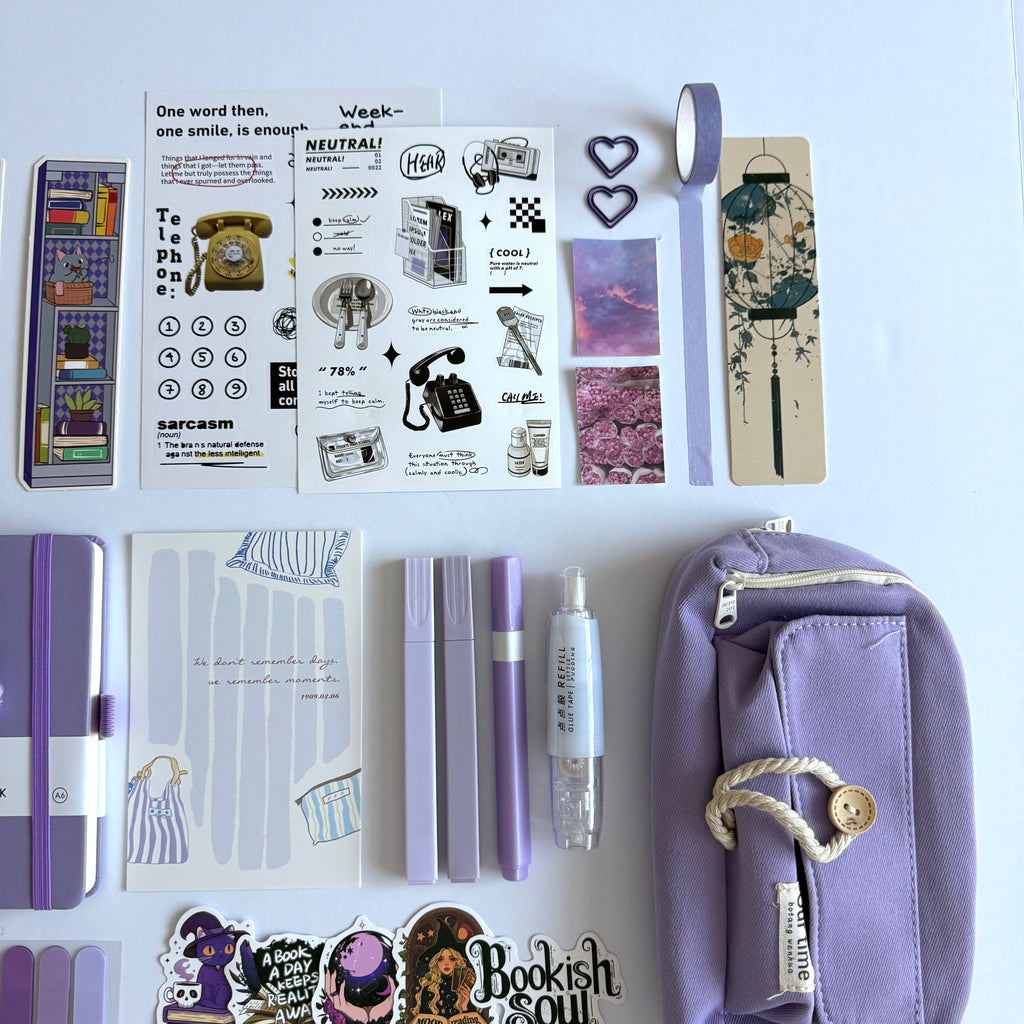 💜 Purple Bundle — Calm, Creative & Elegant