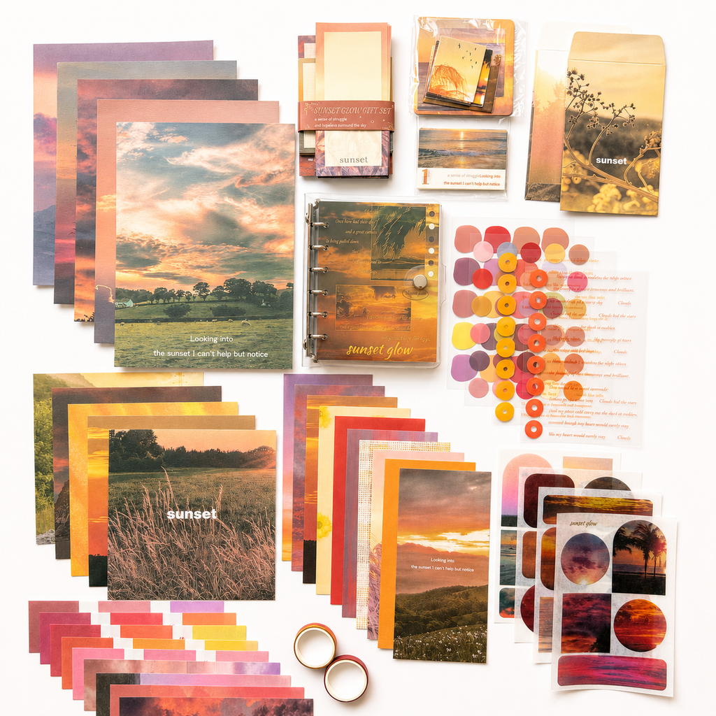 🌅 Twilight Scrapbook Set (105 Pieces) 🌅