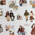 🌇 Sunset Canal Love – Golden Hour Romance Sticker Set (15 pcs) ❤️✨