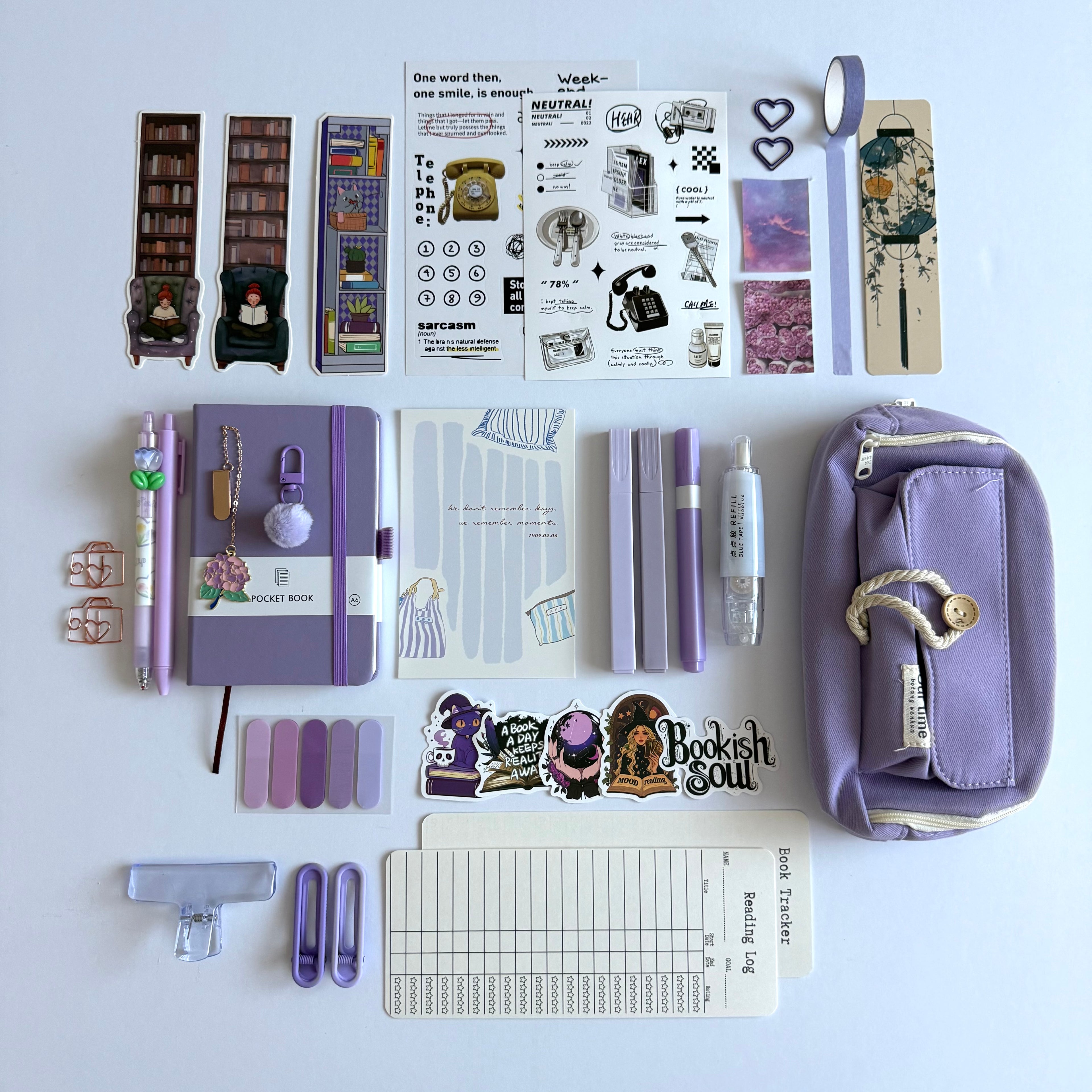 💜 Purple Bundle — Calm, Creative & Elegant