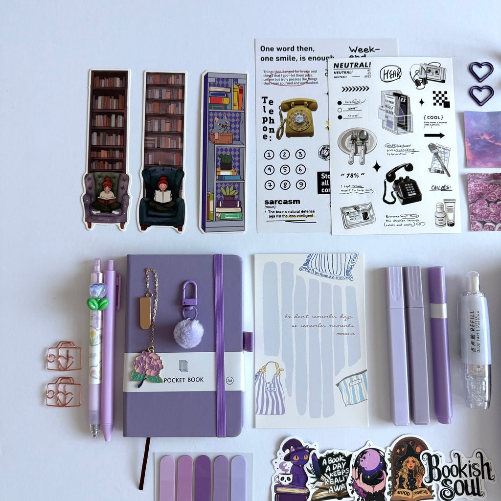 💜 Purple Bundle — Calm, Creative & Elegant