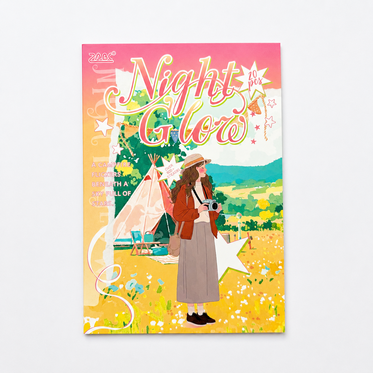 Night Glow Sticker Book | 800+ Stickers ✨