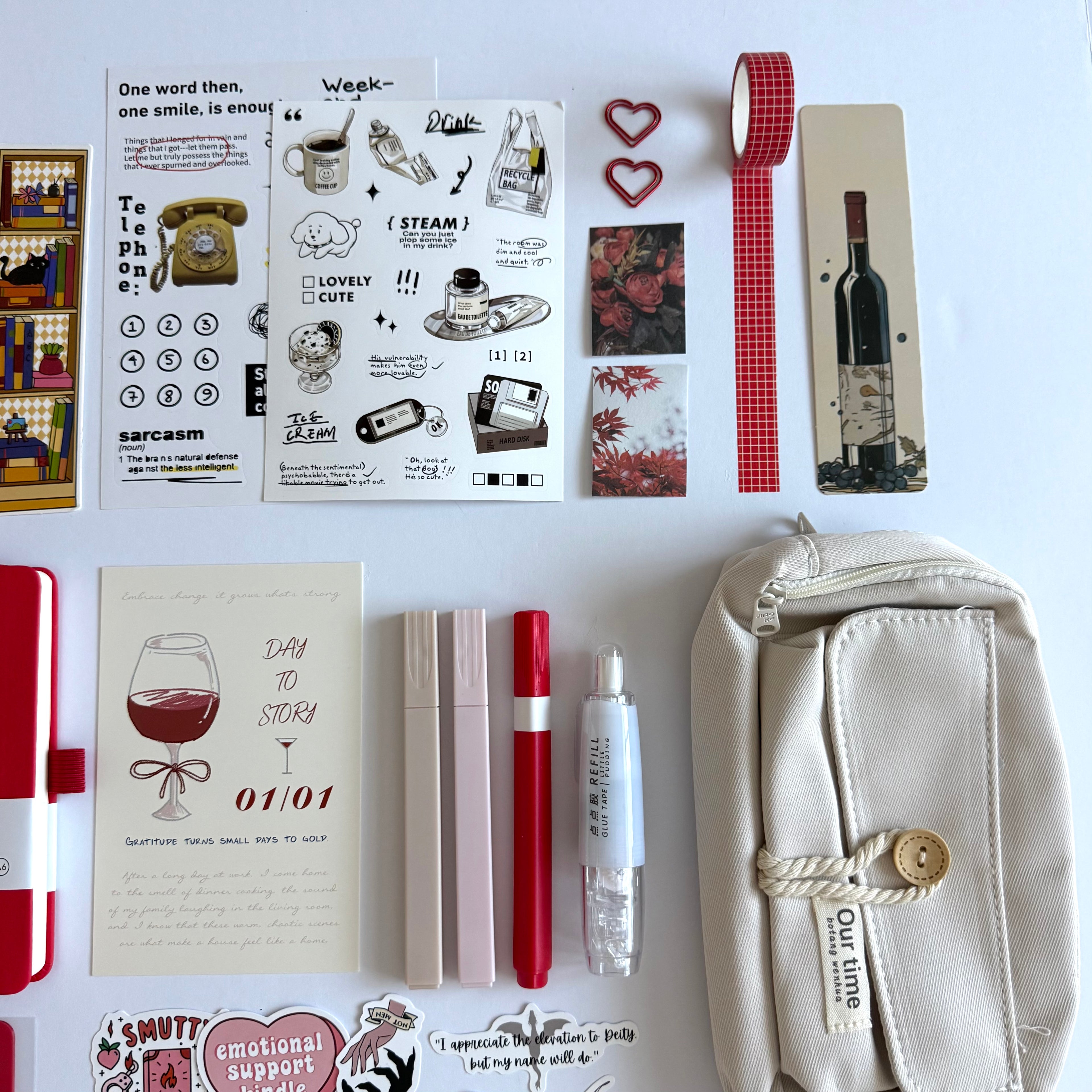 ❤️ Red Bundle — Warm, Bold & Full of Heart