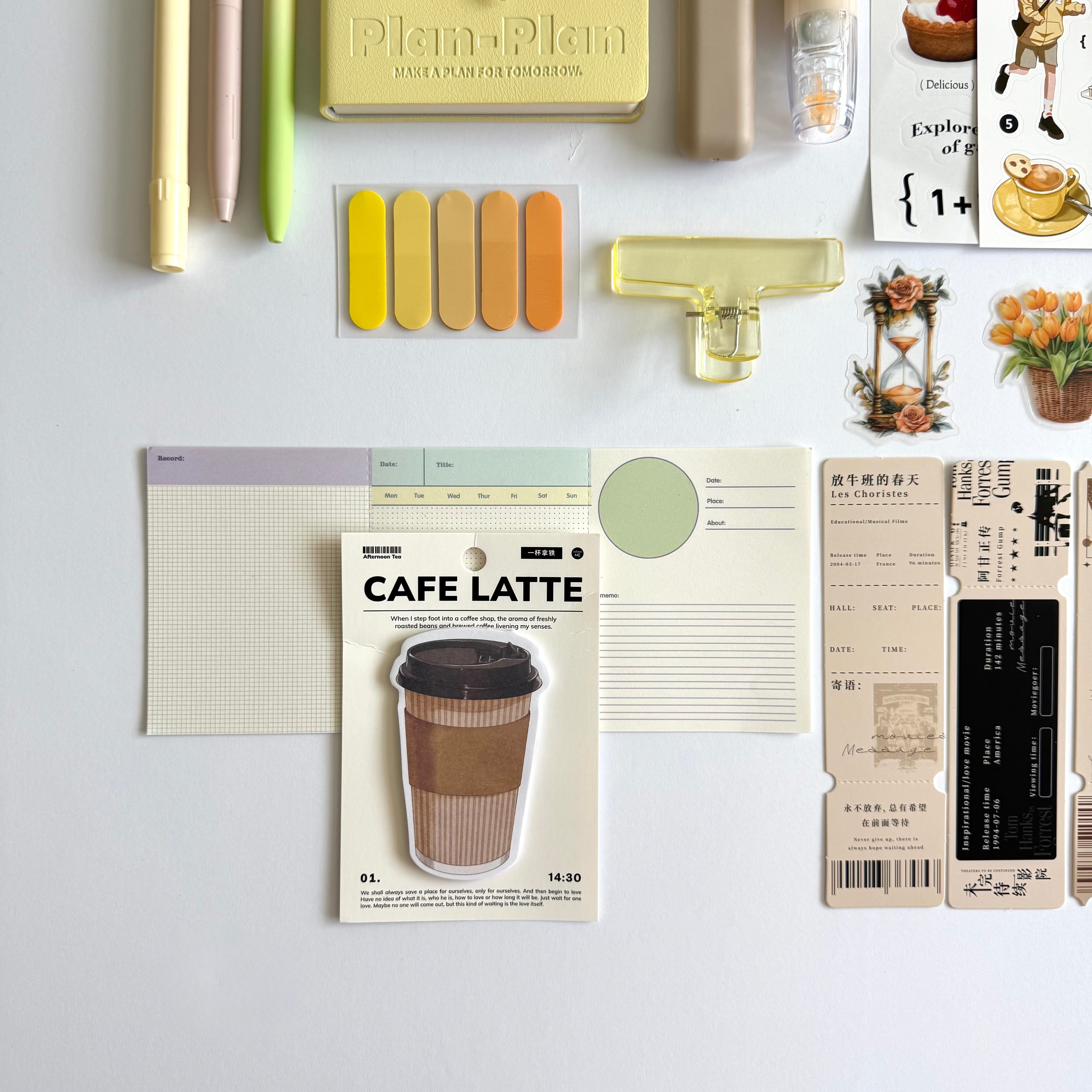 ☀️ Yellow Bundle — Cozy Café Mornings