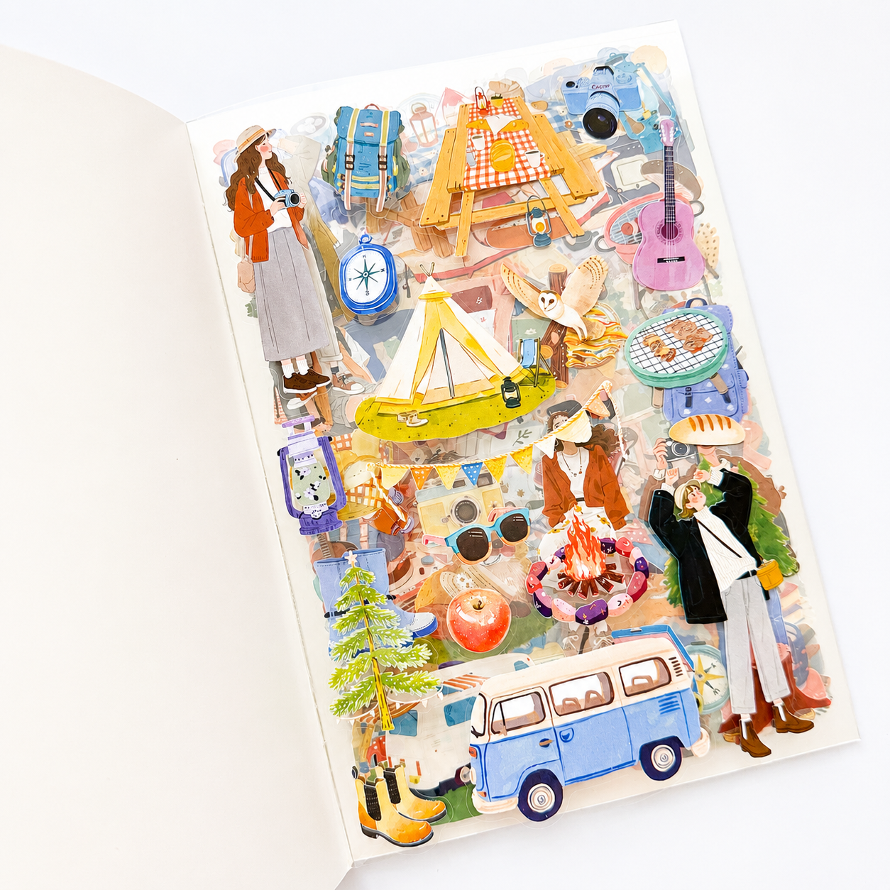 Night Glow Sticker Book | 800+ Stickers ✨
