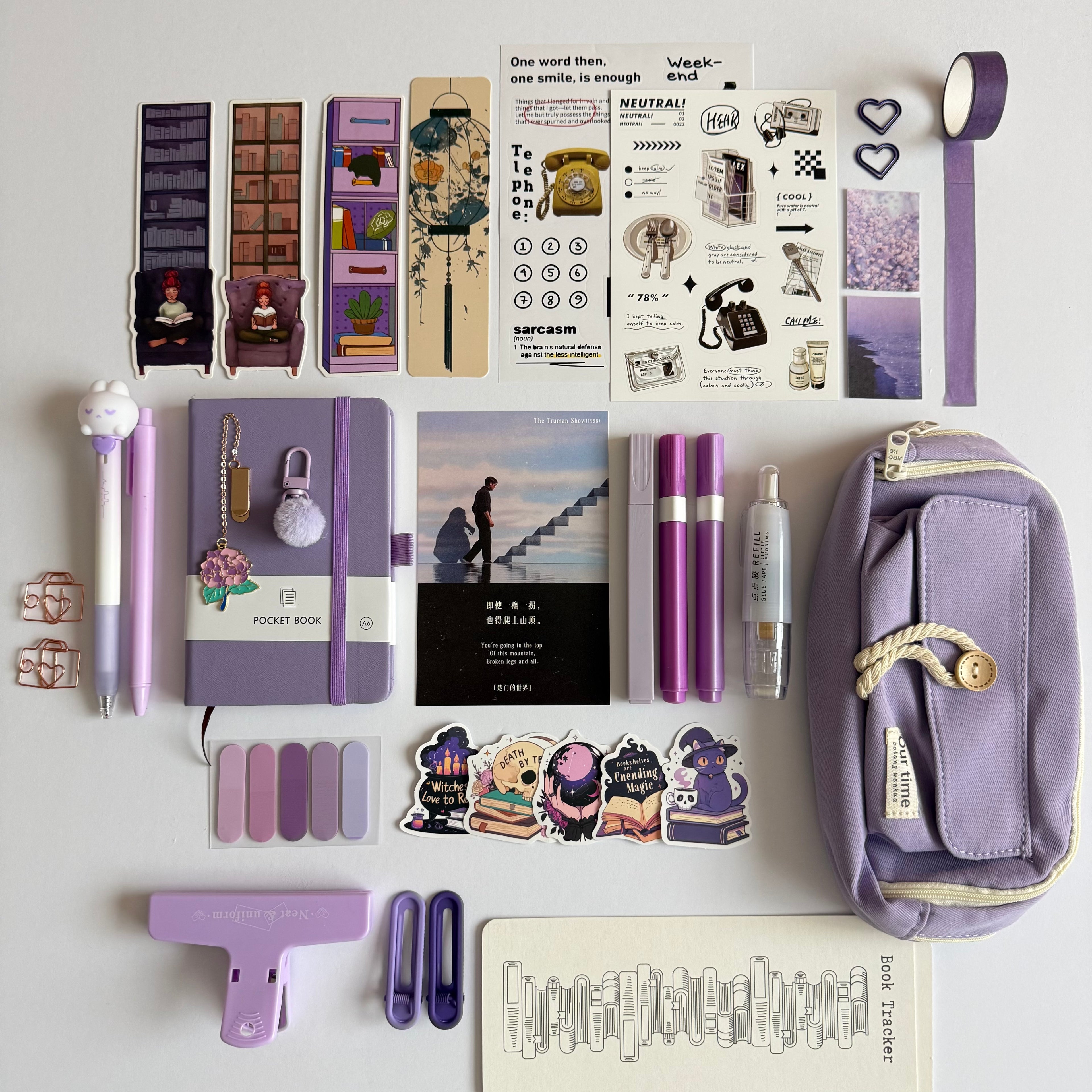 💜 Purple Bundle — Calm, Creative & Elegant
