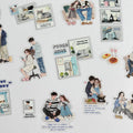 💕 Cozy Everyday Love – Romantic Home Sticker Set (15 pcs) ☕🐾