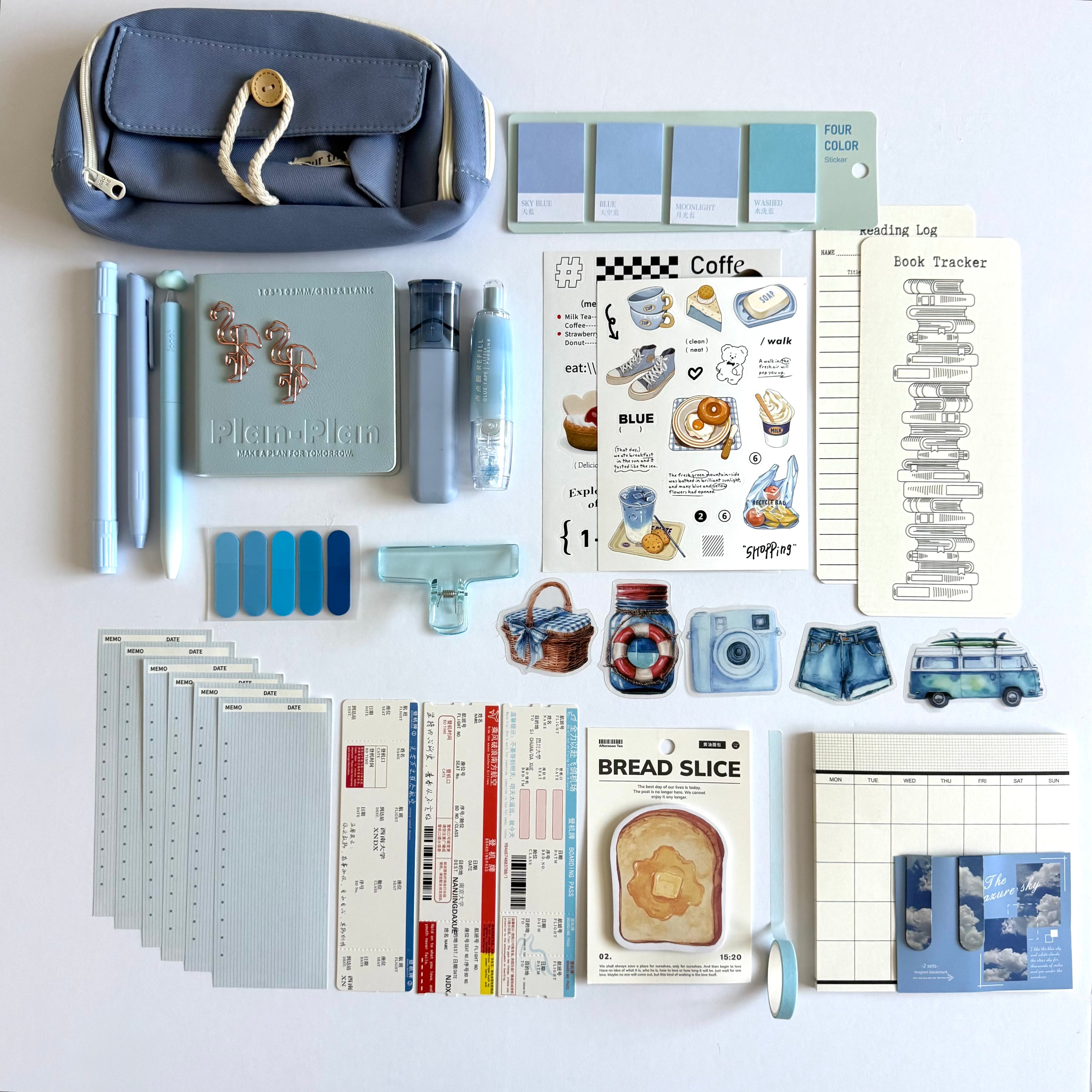 🌊 Blue Bundle — Romanticize Your Routine