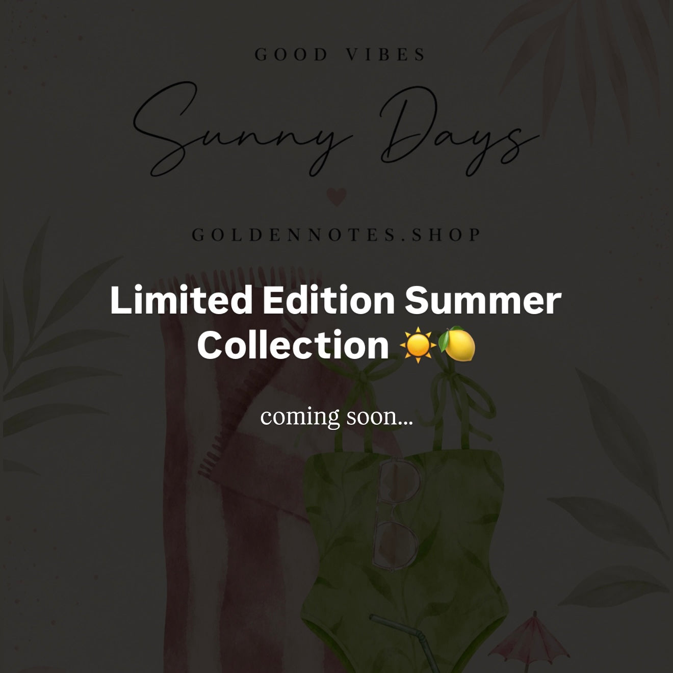 ☀️ Limited Edition Summer Box ☀️ coming soon…