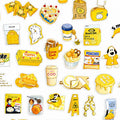 Yellow Aesthetic Sticker Pack 💛🍋 - 50 pcs