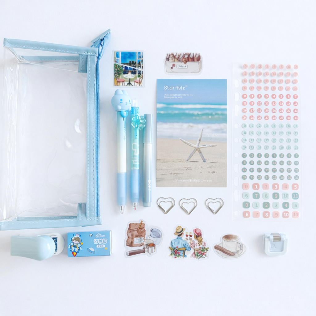 🩵 Blue Mini Bundle — Calm Days
