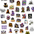 Book Witch Sticker Pack 🔮📚 - 50 pcs