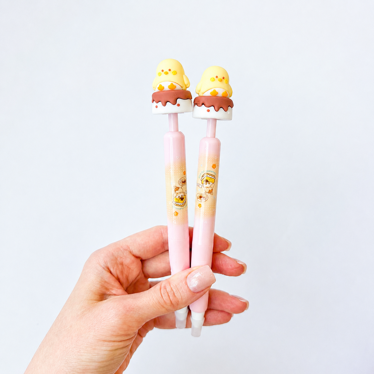 Dessert Family Gel Pen 🍮🐥 1 pcs